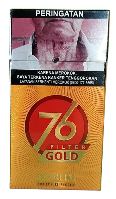 Djarum 76 Filter Gold